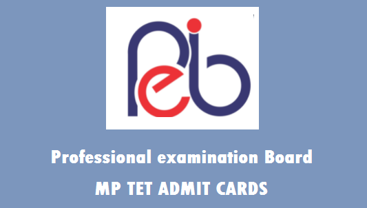 MPTET ADMIT CARD