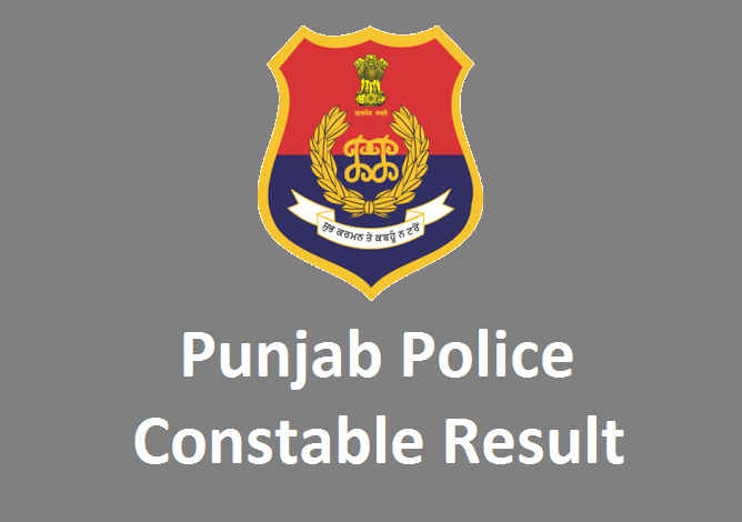 Punjab Police Constable Result 