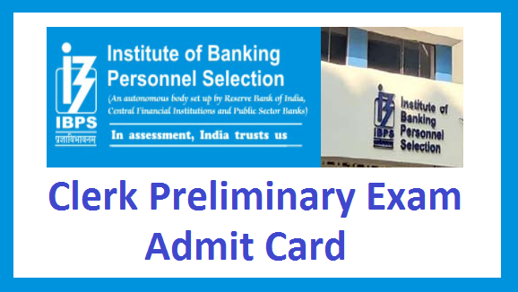 ibps clerk admit card