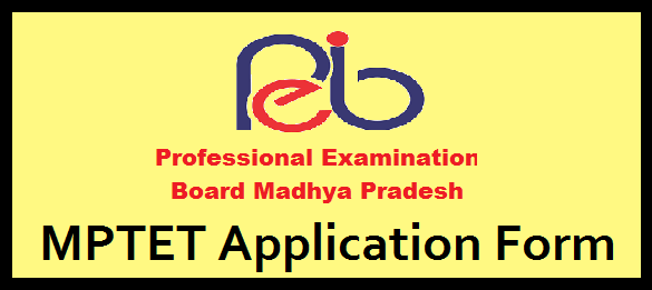 MP TET Application form Notification