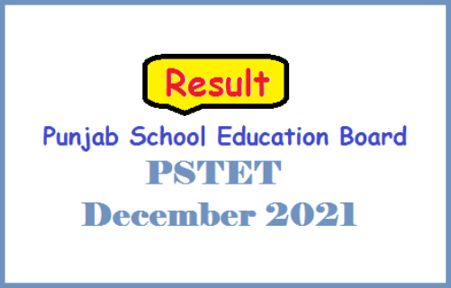 PSTET Result 2021