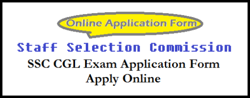 SSC CGL application form notification