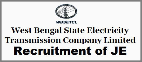 WBSETCL JE RECRUITMENT