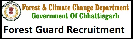 chhattisgarh forest guard recruitment