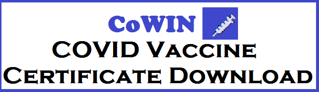 covid vaccine certificate download