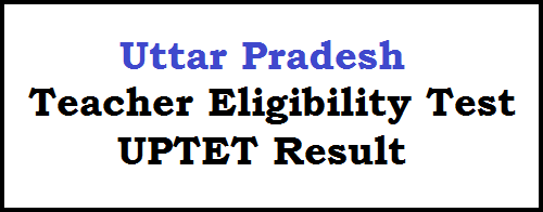 uttar pradesh uptet result