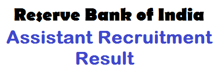RBI Assistant result 2022