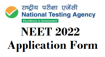 neet 2022 application from