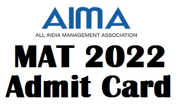 AIMA MAT Admit Card