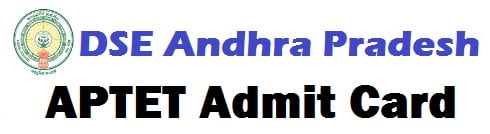 Andhra Pradesh APTET hall tickets