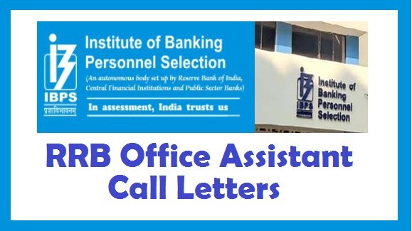 ibps RRB office assistants call letters