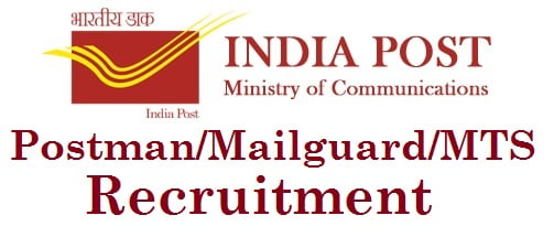 India Post office Postman Mailguard MTS Recruitment