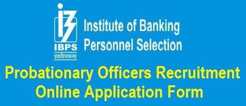 ibps PO Recruitment online application form
