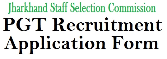 jssc pgttce pgt recruitment application form