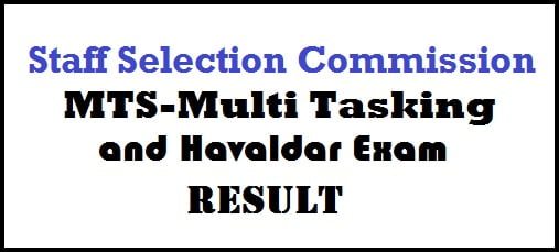 ssc mts and havaldar result