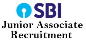 SBI Junior associate recruitment