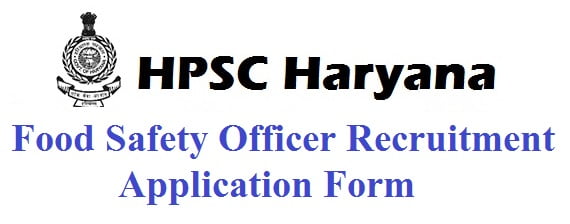hpsc food safety officer recruitment form