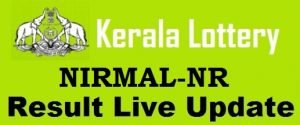 Kerala lottery result nirmal nr today live update