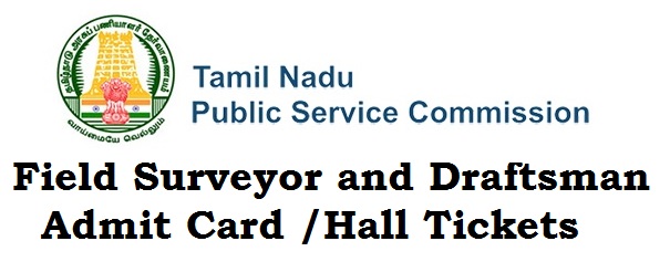 TNPSC Field Surveyor and Draftsman admit card