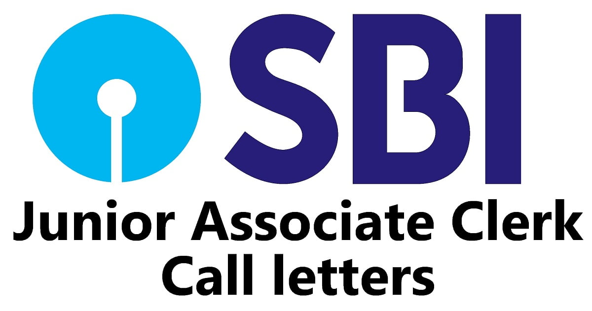 sbi Junior Associate Clerk Recruitment call letters
