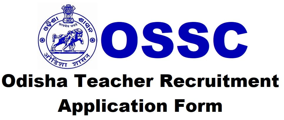 ossc teacher recruitment application form