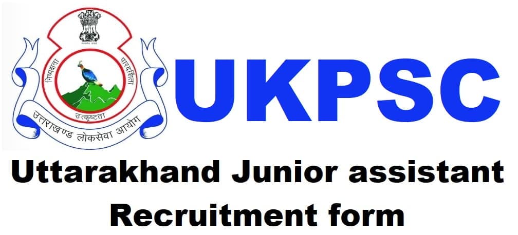 ukpsc junior assistant Recruitment from