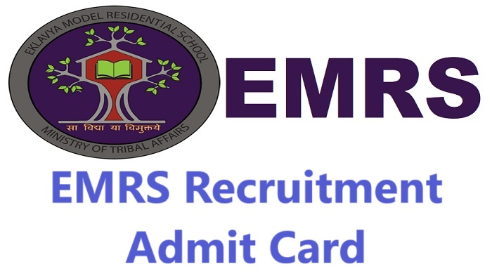 emrs recruitment admit card