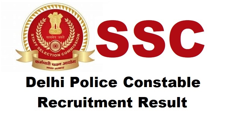 ssc Delhi Police Constable Result
