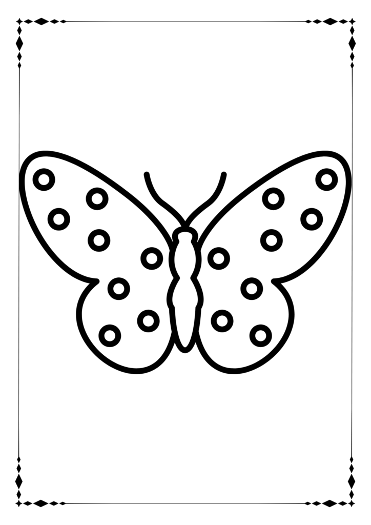 Butterfly Coloring sheets