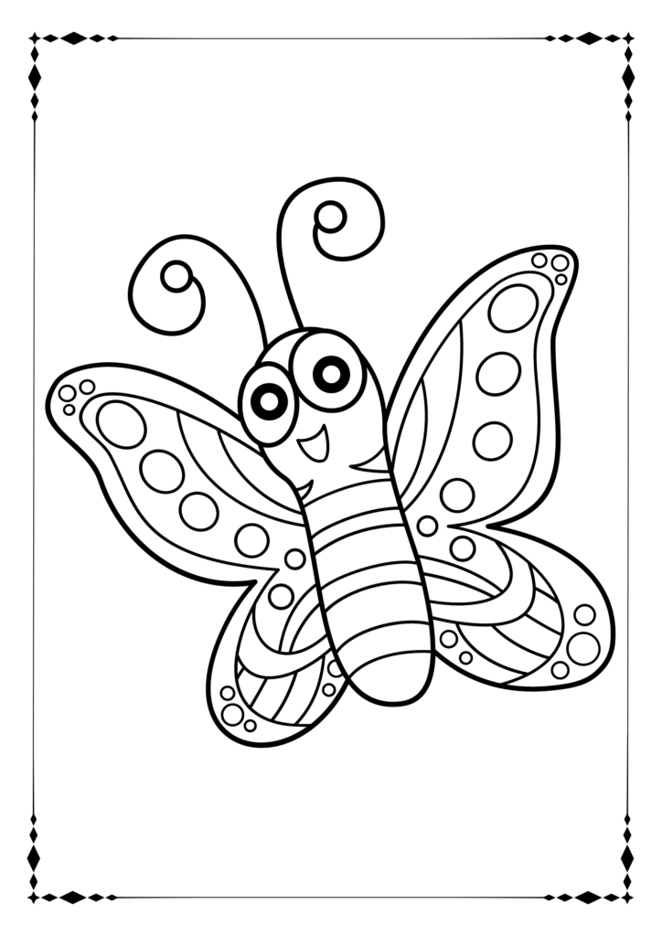 Butterfly Coloring sheets
