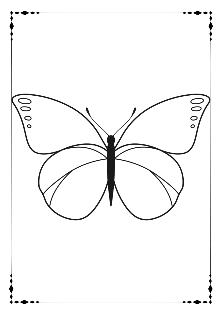 Butterfly Coloring sheets