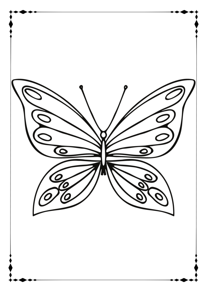 Butterfly Coloring sheets