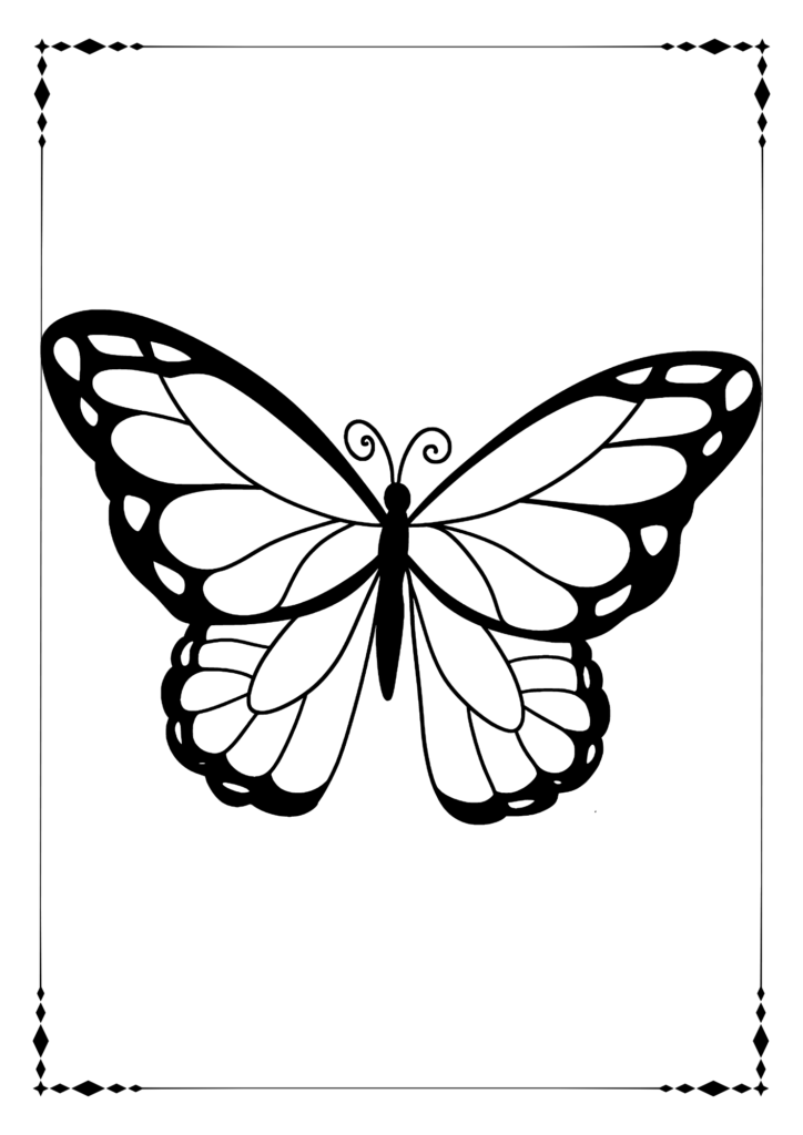 Butterfly Coloring sheets