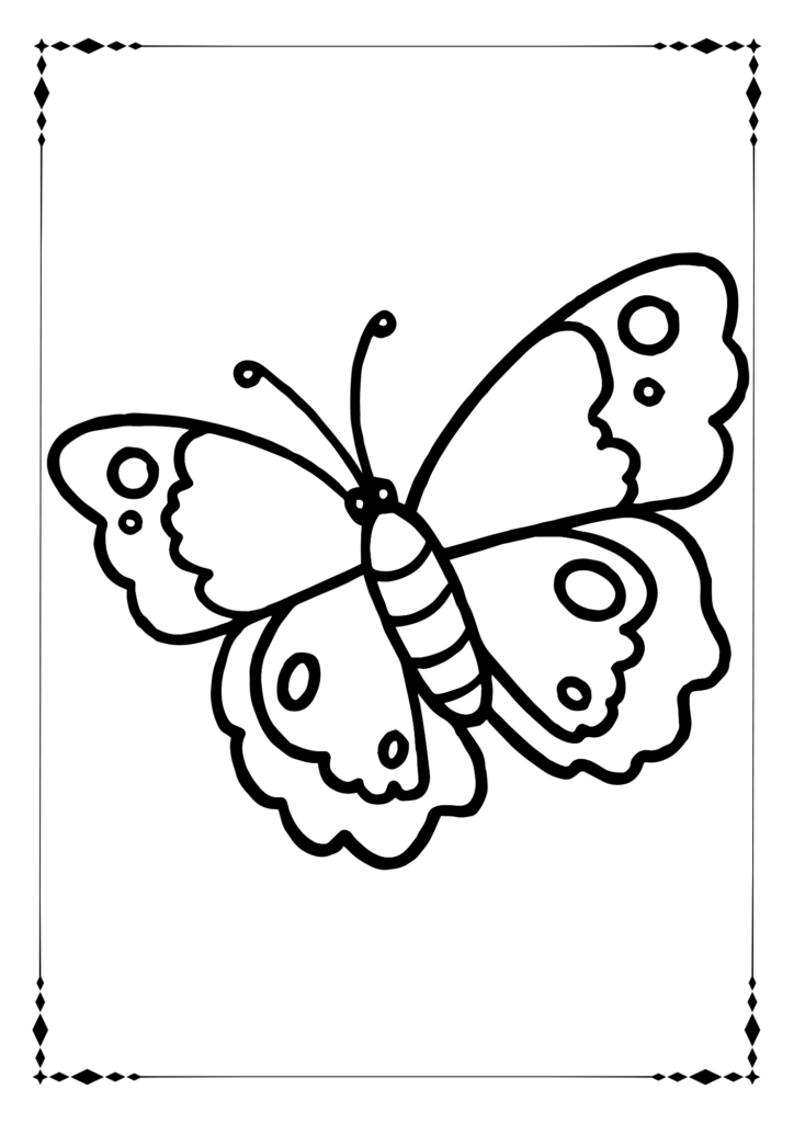 Butterfly Coloring sheets