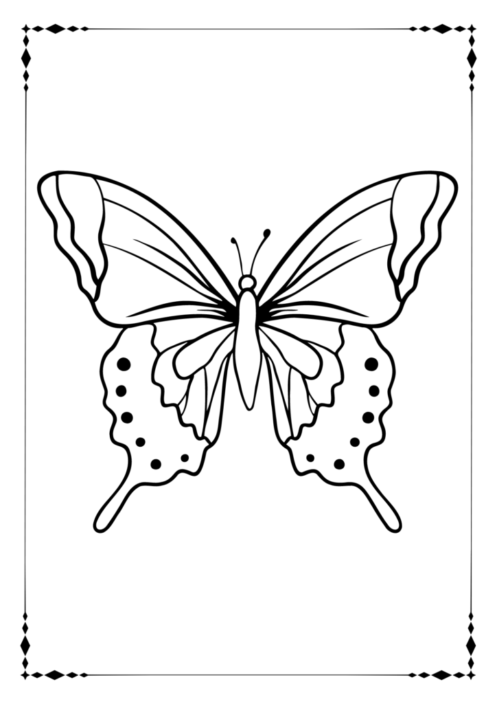 Butterfly Coloring sheets