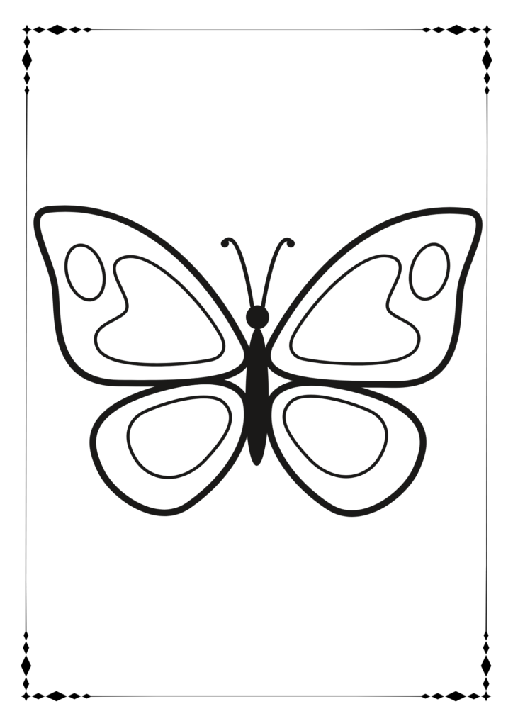 Butterfly Coloring sheets